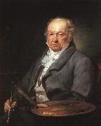 Portrait of Francisco de Goya Vicente Lopez